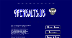 Desktop Screenshot of opensalts.us