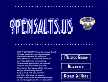 Tablet Screenshot of opensalts.us